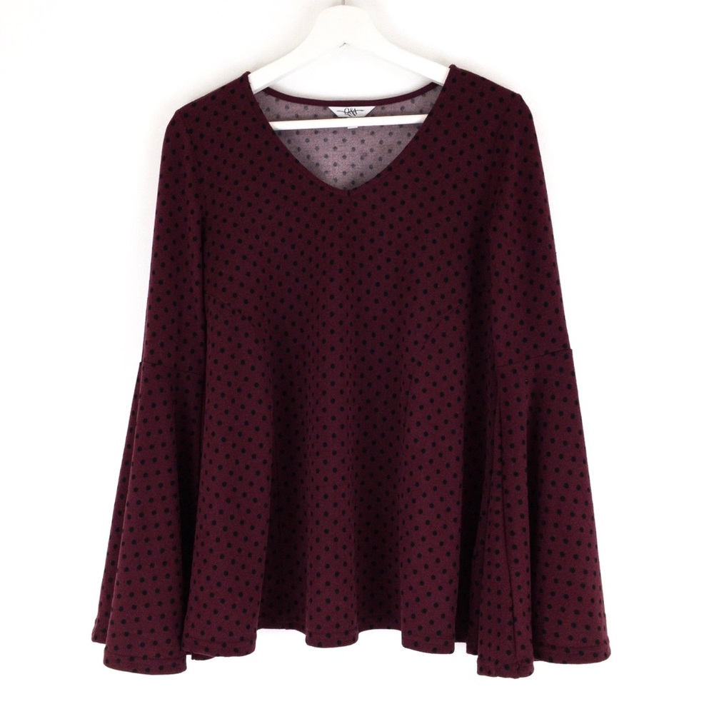 Q&A • Knit Bell Sleeved Top (NWOT)